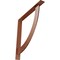 Ekena Millwork Bulwark Steel Bracket, Hammered Copper 2"W x 18"D x 18"H BKTM02X18X18BUHCO - alternate 1